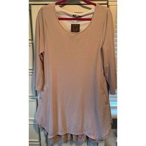 NWT Mauve Tunic Sweater